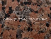 granite countertop, Maple Red