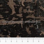 Black Golden Flower marble