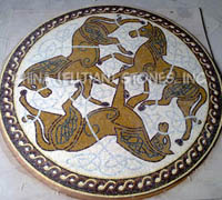 marble mosaic tile